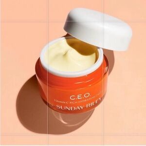 Sunday Riley C.E.O. CEO Vitamin C Rich Hydration Face Cream 0.5oz/15ml New